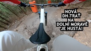 NOVÁ DOWNHILL TRAŤ NA DOLNÍ MORAVĚ NEVYŠLA PODLE PŘEDSTAV😱😤 ZACHRÁNIL TO BIKEPARK PEKLÁK!