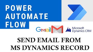 Send Email with MS Dynamics CRM record using Power Automate flow | MS Dynamics | Power Automate Flow