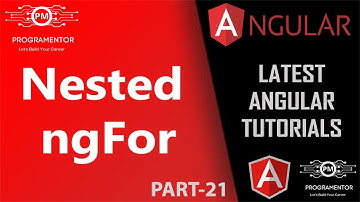 21 | Nested ngFor In Angular | Angular Nested Loop | For Loop | Angular ngFor | Angular (Hindi/Urdu)