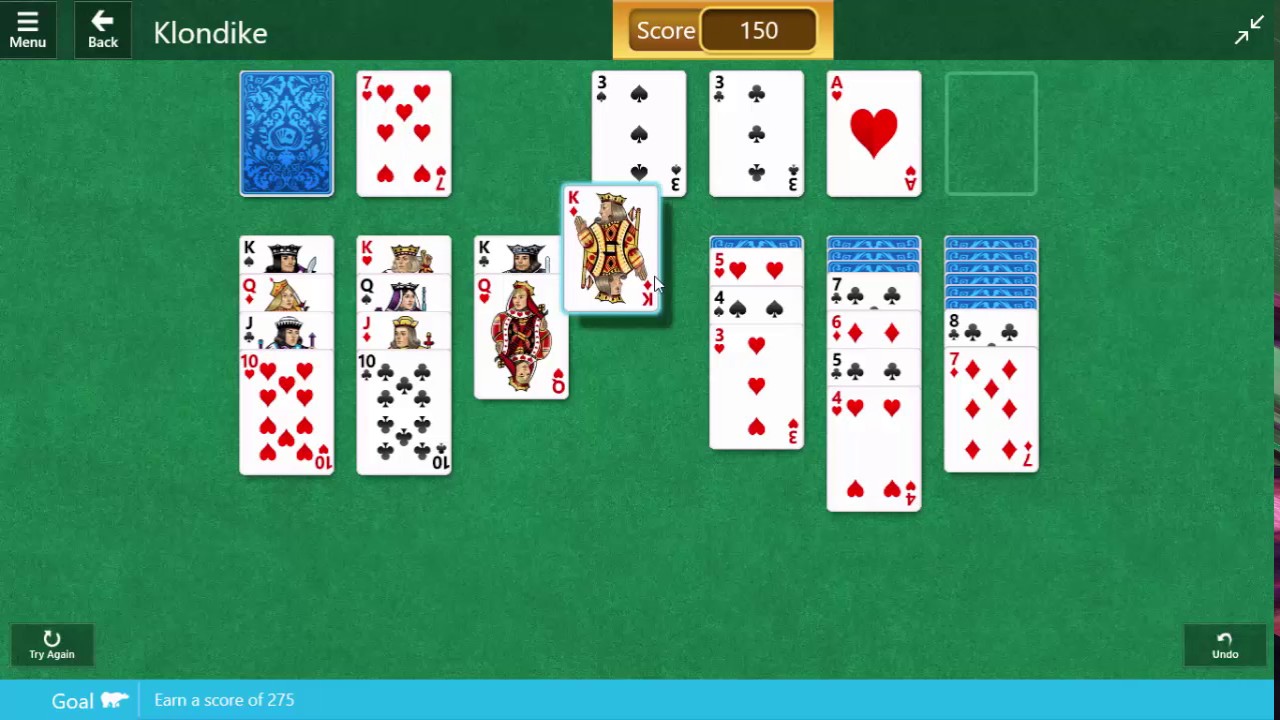 Microsoft Solitaire Collection Card Games Klondike Daily