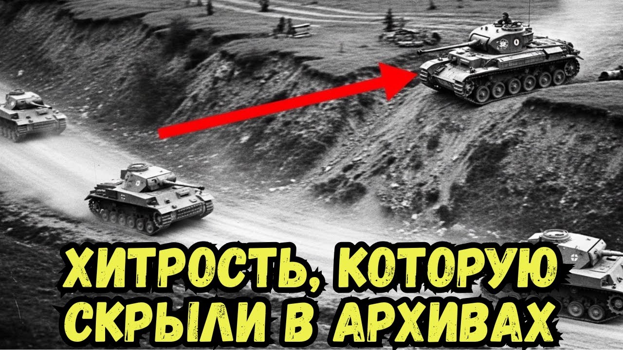 Его «Дезертирство» Длилось 5 Минут — Но Этот Маневр Сжег Тяжелые Танки Врага