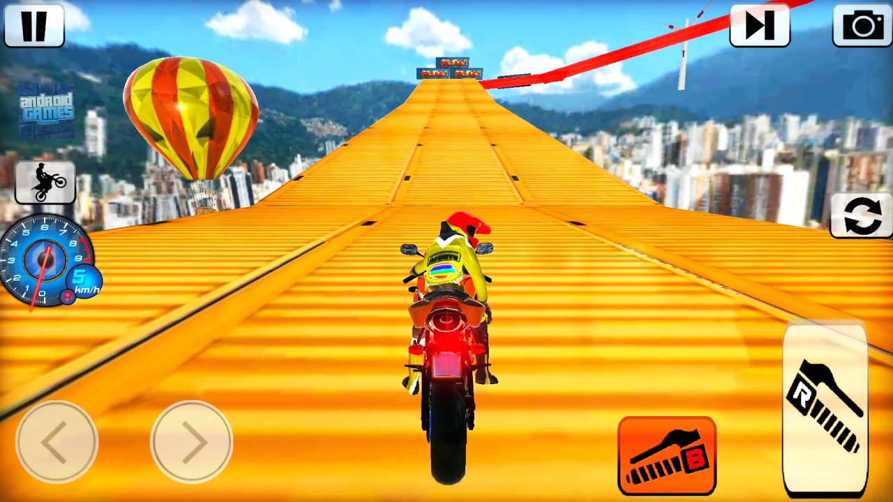 Bike Impossible Tracks Drive 3D - Motorcycle Stunts - Android Gameplay