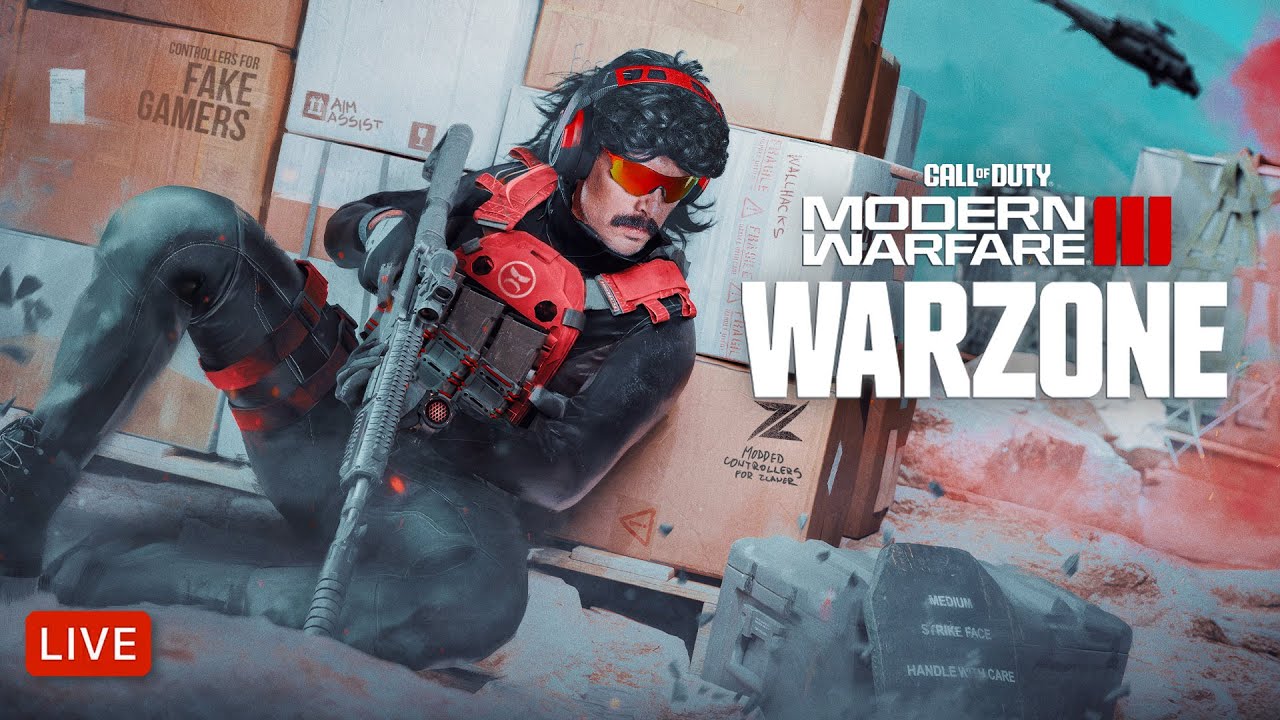 ⁣🔴LIVE - DR DISRESPECT - WARZONE WITH SWAGG - CONTROLLER ONLY