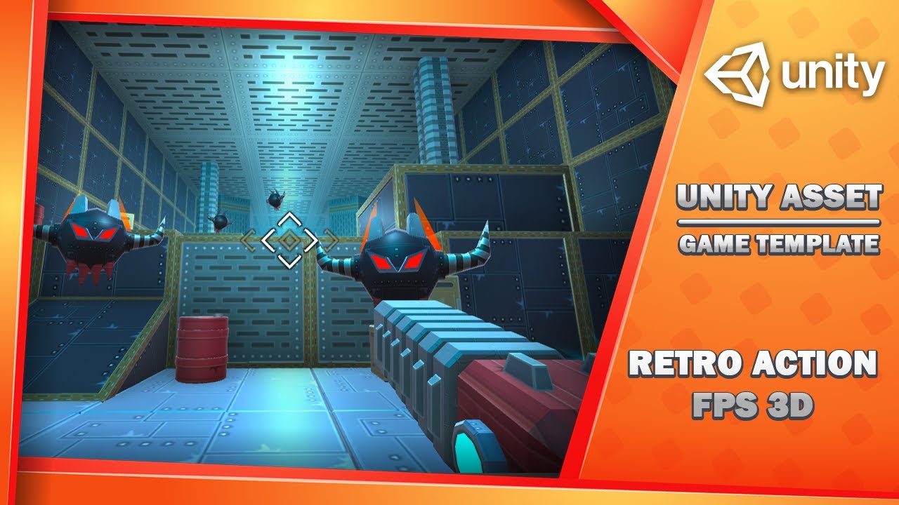 Retro Action FPS - Game Template, video preview 12