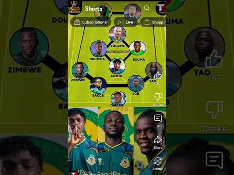 KIKOSI CHA YANGA Bala Conte