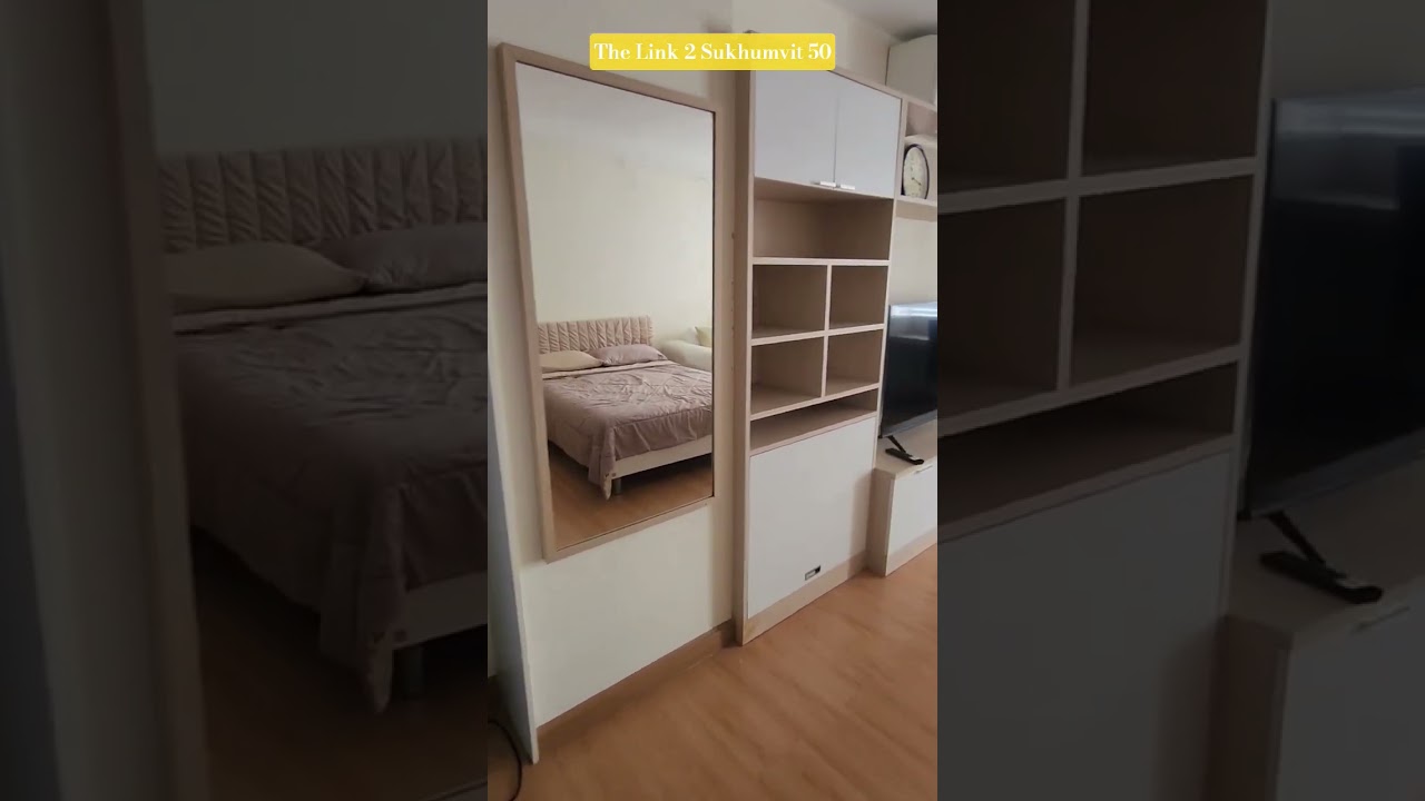 Best price! For rent Studio room The Link 2, Sukhumvit 50  video