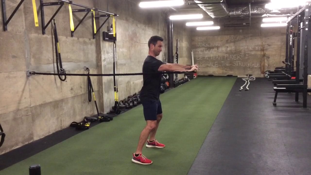 TRX Rip Trainer Asymmetrical Single Arm Chest Press - YouTube