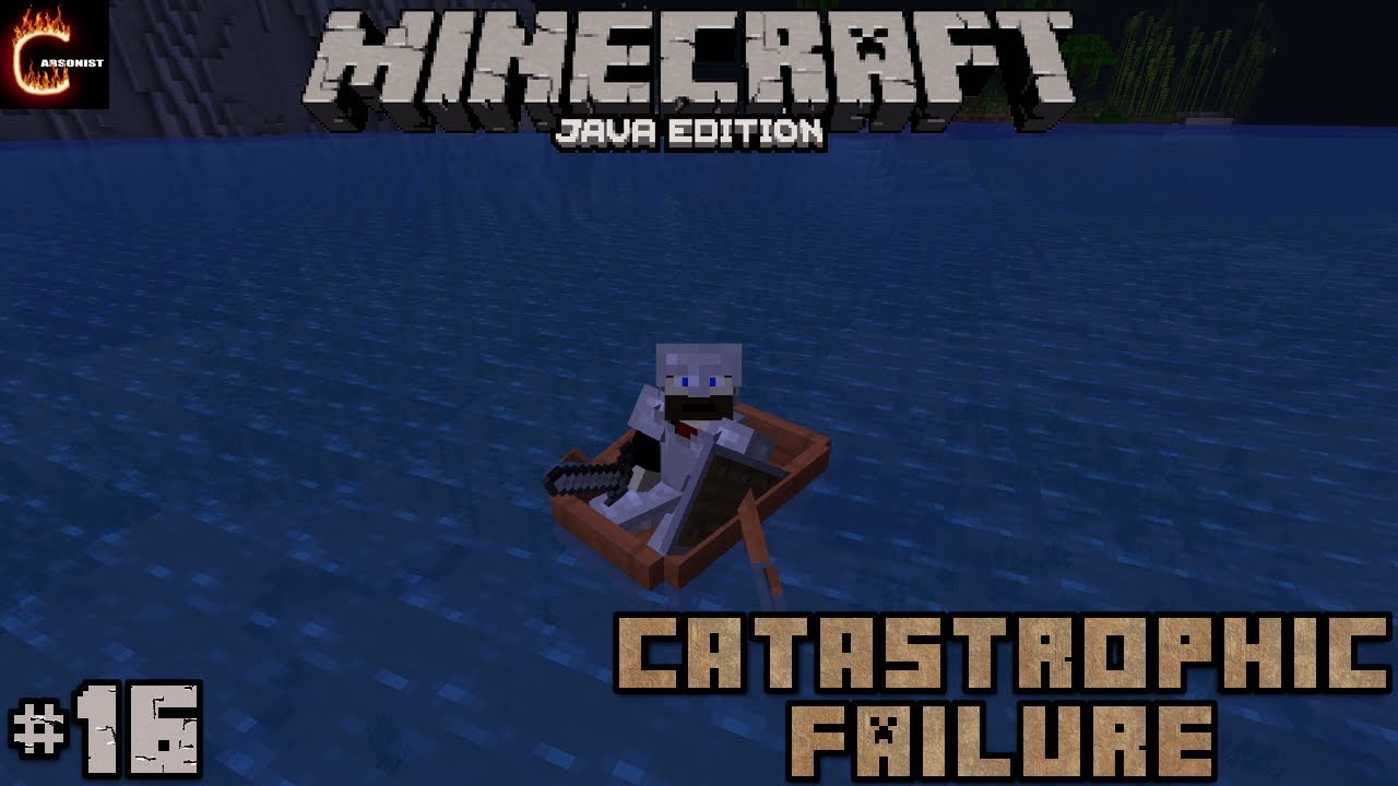 Minecraft: Java Edition - Episode 16 - Catastrophic Failure! - YouTube