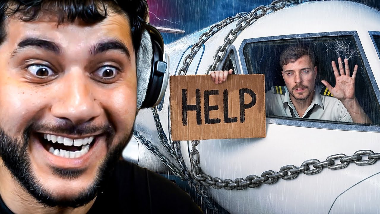 MrBeast überlebt 100 Tage im Privatjet..
