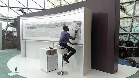 Stephen Wiltshire's Istanbul Panorama