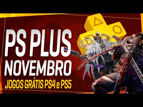 PS PLUS NOVEMBRO VEJA OS JOGOS PS4 e PS5 VAZADOS