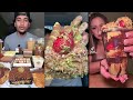 ASMR MUKBANG TIKTOK COMPILATION l  Dubai chocolate cake,Dubai chocolate cheese bomb🍫🍰