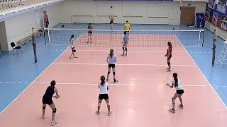Детский волейбол. Девочки. Тренировка. Эпизод Детский волейбол. Девочки. Тренировка. Эпизод