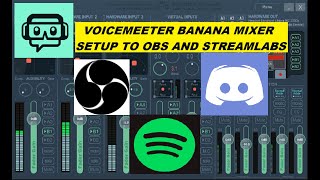 HOW TO SETUP VOICEMEETER BANANA VIRTUAL MIXER TO OBS X DISCORD HOW TO SETUP VOICEMEETER BANANA VIRTUAL MIXER TO OBS X DISCORD