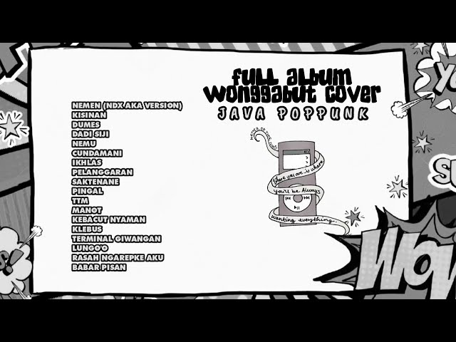 FULL ALBUM POPPUNK JAWA TERBARU 2023 || WONGGABUT COVER class=