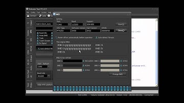 Volcano Box MTK Screen Celib and Imei Repair Done