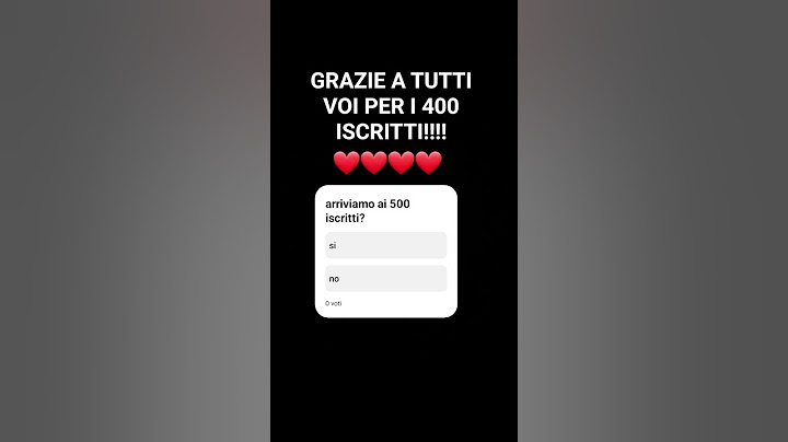 grazie a tutti per i 400 iscritti