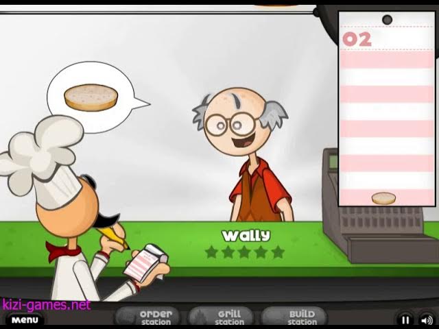 COOKING GAMES - PAPA'S FREEZERIA - KIZI GAMES 