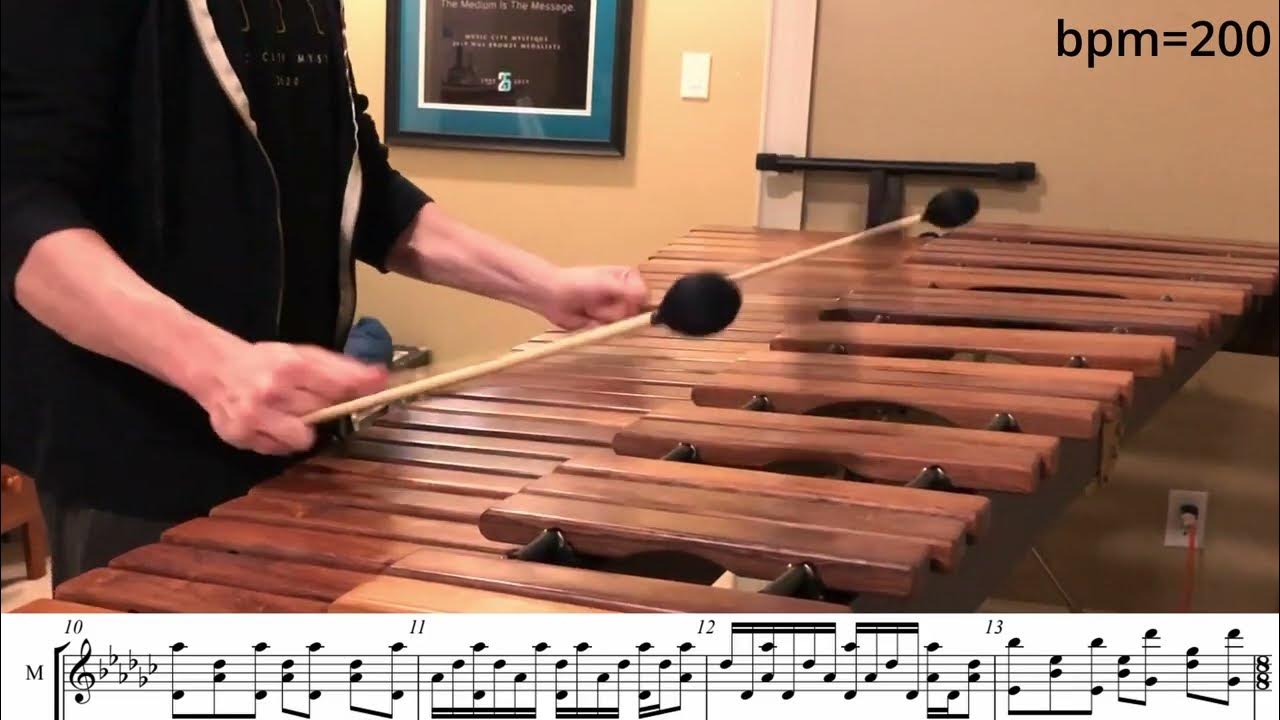 Bluecoats "Timing" (Marimba Technique Focus) YouTube
