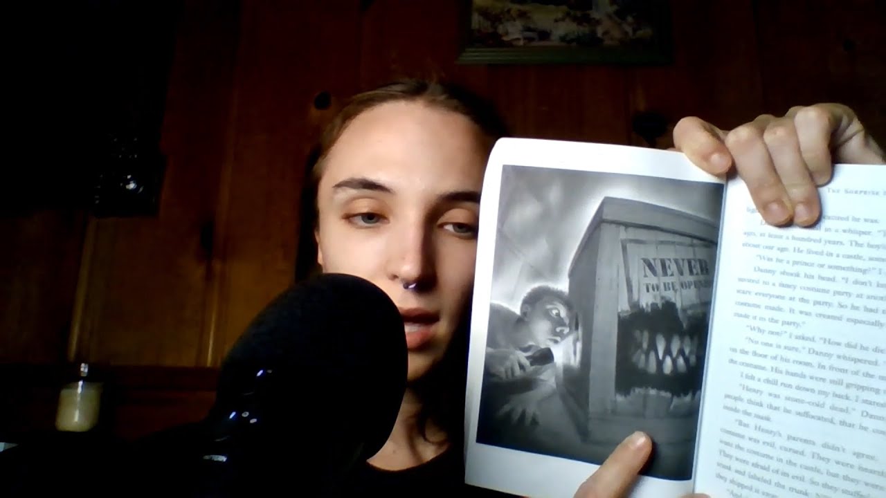 ASMR reading spooky stories ⚰️🎃👻 // soft-spoken