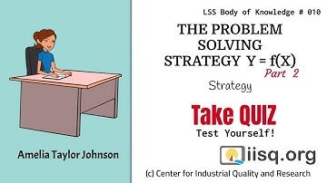 1142 Problem Solving Strategy Y = f(X) | Lean Six Sigma | Black Belt certification