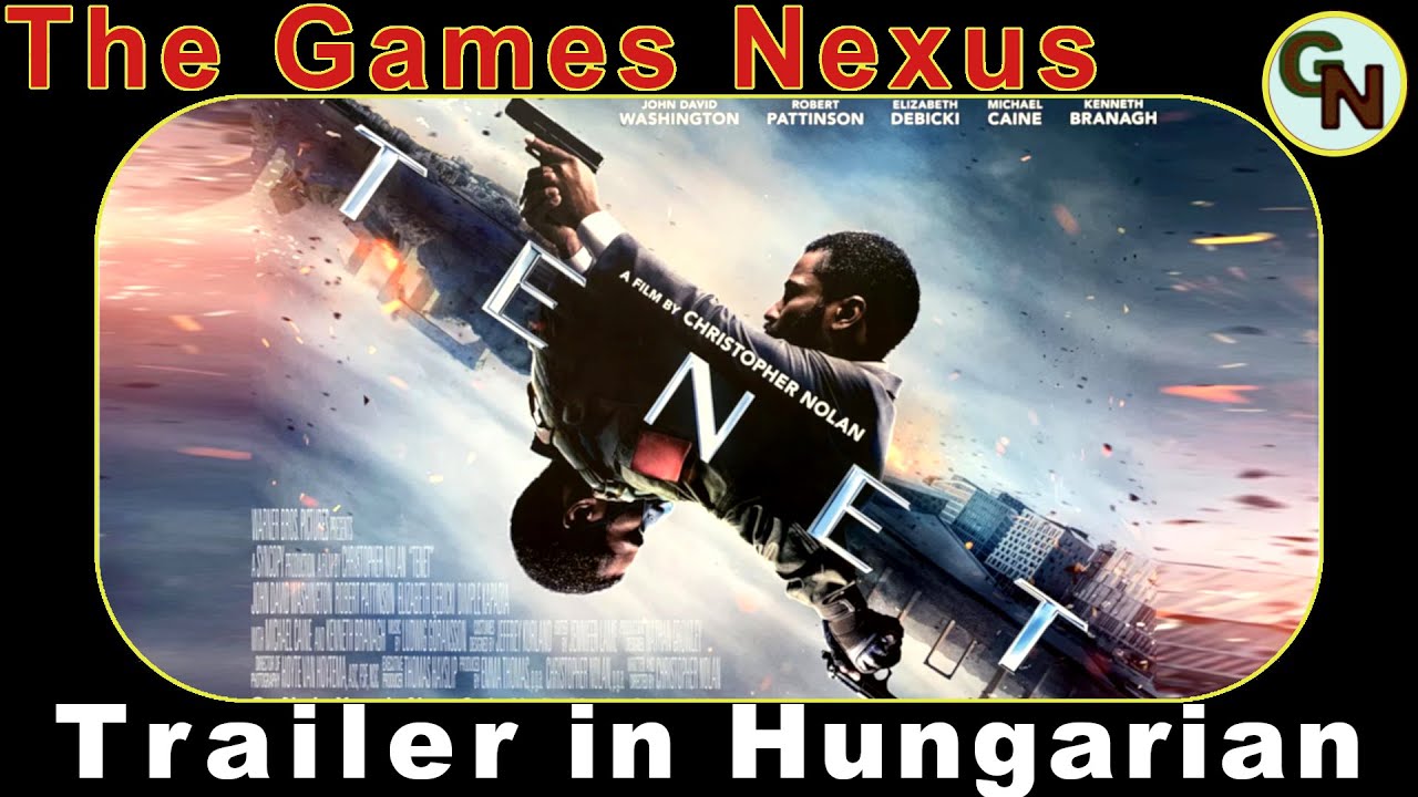 Tenet (2020) movie official trailer 1 in Hungarian / magyar előzetes 1 (szinkronos) [4K]