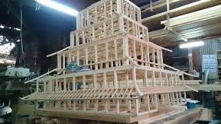 名古屋城木造模型製作