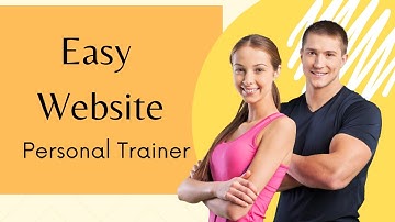 How to Make a One Page Personal Trainer Website - FAST & EASY!