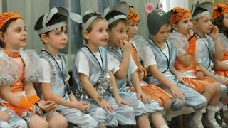 Новогодний утренник в детском саду  № 10 «Золотой ключик» г.Невинномысска| Детям по 5 лет