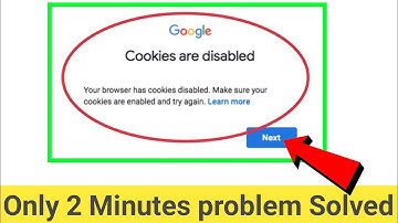Fix: Chrome Cookies are disabled Your browser has cookie disable make sure your cookies Problem