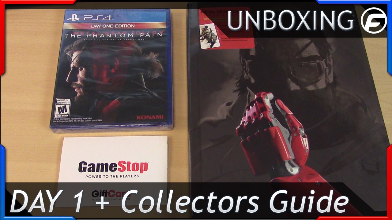 Metal Gear Solid 5: The Phantom Pain Day 1 and Collector's
