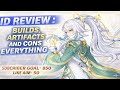 ID REVIEW | Best Artifacts, Builds &amp; Cons | Genshin Impact LIVE | COLUMBINA INEFFA GUIDE