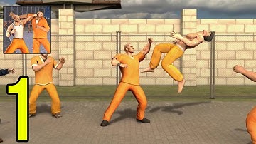 Prison Lockdown 2020: Jail Escape Fighting Games - Gameplay Walkthrough Part 1 (iOS, Android)