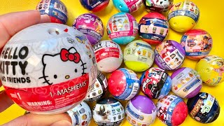 Asmr 27 Surprise Mashems Fashems Squishy Mystery Toys Unboxing No Talking