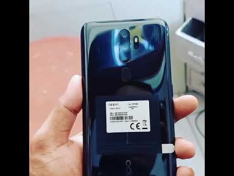 Oppo a5 2020 hitam kaca