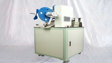 Wire Flag labeling machine semi automatic electronic cables sticker labeller equipment 線材貼標機定制型標籤設備