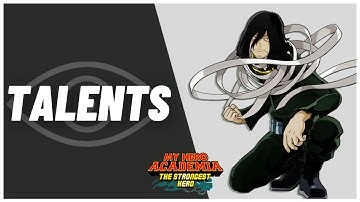 QUICK AIZAWA TALENTS! - My Hero Academia: The Strongest Hero
