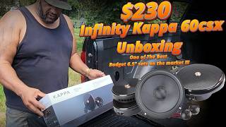 Infinity Kappa 60csx 6.5" Component Unboxing
