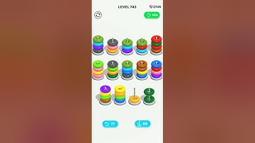 Level-743 in color hoop stack