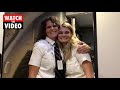 History making mother and daughter pilot team takes first flight
