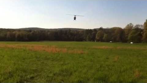 trex 600e first test flight