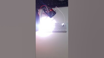 Light sensitive circuit with Arduino. LDR sensor. Hobby Tech