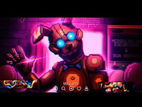 👾⌛🍕♪ FNAF: Into The Pit (Game) | React to | ♪ Mergulho Na Escuridão & Sua Agonia | FNAF | - 🩸🐰🔪#335