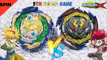 베이블레이드 버스트 DB 【배니쉬 파브닐 VS 다이너마이트 벨리알 F 기어】 Beyblade burst DB Vanish Fafnir VS Dynamite Belial