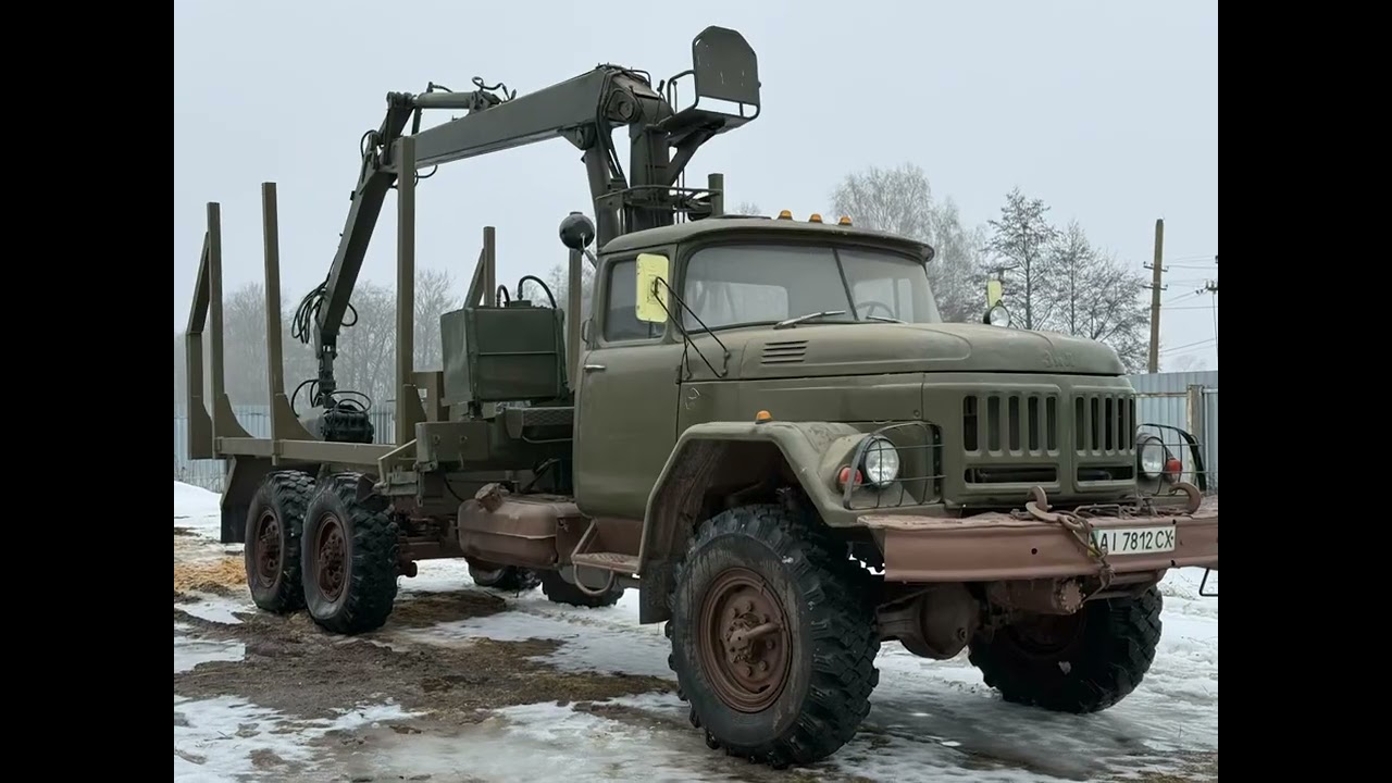 Зил 131 лісовоз Манипулятор в гарному стані