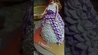 doll cake 🎂 Mango flavour ♥️ from susmita home sweets cake 🍰 sankrail, Jhargram #cake #birthdaycake