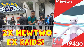 Two Mewtwo EX Raids in One Day, Again! San Francisco - Pokemon Go with PokeTwon 51