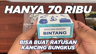 Download lagu CARA MEMBUAT KANCING BUNGKUS - HANYA DENGAN ALAT 70 RB - PENJAHIT WAJIB PUNYA