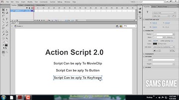 Flash AS2.0 onClipEvent Tutorial By SAM
