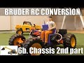 Bruder CAT telehandler pt6b: chassis 2nd part